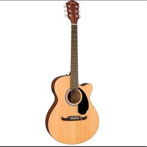 Fender FA-135CE Acoustic-Electric Guitar w/ Stand